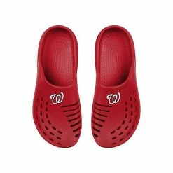 Best deal ❤️ Unbranded Men's FOCO Washington Nationals Molded Garden Clogs 🎉
