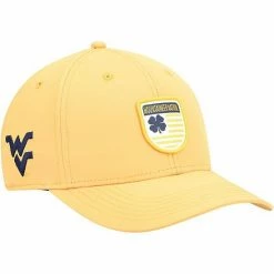 Discount 🛒 Unbranded Men's Gold West Virginia Mountaineers Nation Shield Snapback Hat ✨