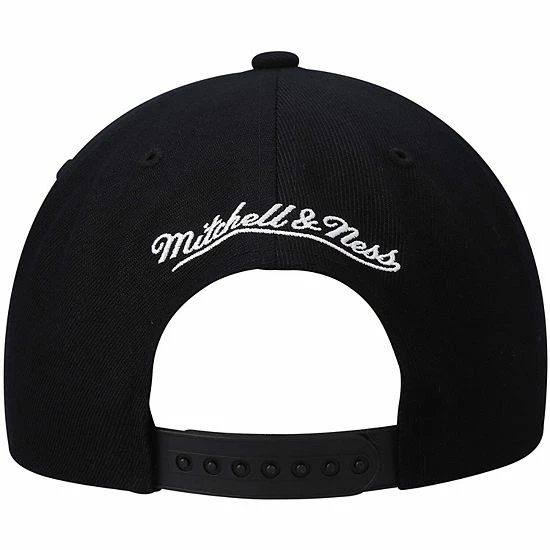 Promo ✨ Unbranded Men's Mitchell & Ness Black Utah Jazz Hardwood Classics Script 2.0 Snapback Hat ⌛ - Image 5