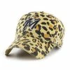 Coupon 🎁 Unbranded 👩 Women's '47 Miami Marlins Tan Cheetah Clean Up Adjustable Hat 🥰