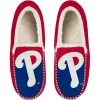 Coupon 💯 Unbranded Men's FOCO Philadelphia Phillies Colorblock Moccasin Slippers ⌛