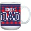 Cheapest ⭐ Unbranded Los Angeles Dodgers 15oz. Buffalo Plaid Father's Day Mug 😉