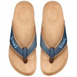 Cheap 🛒 Unbranded Men's FOCO Tennessee Titans Cork Flip Flops 😍
