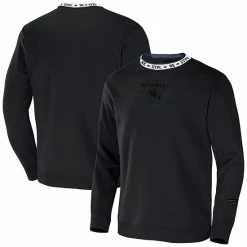 Outlet 🧨 Unbranded Men's NFL X Staple Black New England Patriots Globe Crewneck Pullover 👍