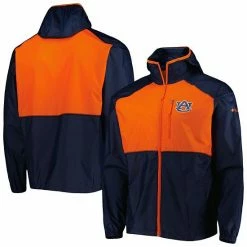 Best reviews of 💯 Unbranded Men's Columbia Navy Auburn Tigers Flash Forward Full-Zip Windbreaker Jacket 🎁