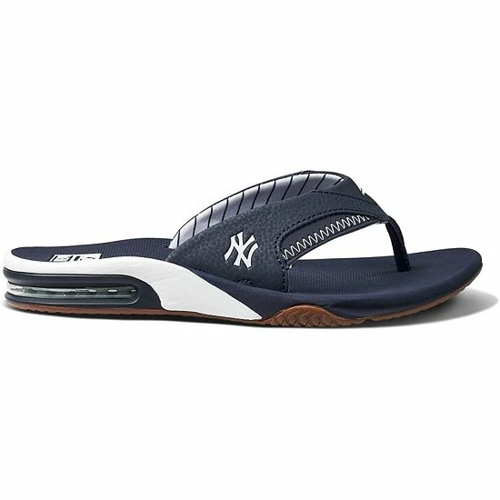 Top 10 💯 Unbranded 👩 Women's REEF New York Yankees Fanning Bottle Opener 🩴 Sandals 🔥 - Image 4
