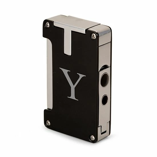 Flash Sale 🛒 Unbranded Monogrammed Cigar Torch Lighter With Punch Cutter 🔥 - Image 4