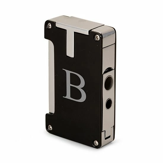 Flash Sale 🛒 Unbranded Monogrammed Cigar Torch Lighter With Punch Cutter 🔥 - Image 7