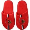 Promo ❤️ Unbranded Youth FOCO Louisville Cardinals Team Stripe Slippers 🌟