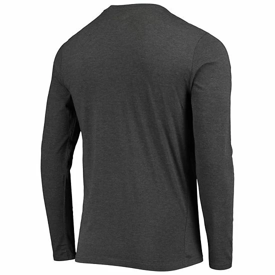 Best Pirce ๐ Unbranded Men's Concepts Sport Yellow/Heathered Charcoal Wichita State Shockers Meter Long Sleeve T-Shirt & Pants Sleep Set โค๏ธ - Image 4