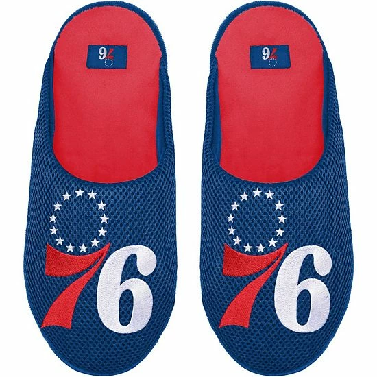 Best reviews of โจ Unbranded Men's FOCO Philadelphia 76ers Big Logo Colorblock Mesh Slippers ๐