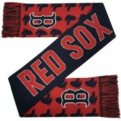 Wholesale ❤️ Unbranded FOCO Boston Red Sox Reversible Thematic Scarf ❤️