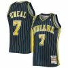 Best Pirce 🤩 Unbranded Men's Mitchell & Ness Jermaine O'Neal Navy Indiana Pacers 2003-04 Hardwood Classics Swingman Jersey 🎁