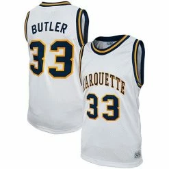 Best deal 😀 Unbranded Men's Original Retro Brand Jimmy Butler White Marquette Golden Eagles Alumni 🏀 Basketball Jersey 👍