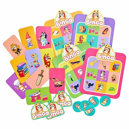 Best Pirce โญ Unbranded Disney's Bluey Bingo's Bingo Card Game, School Friends ๐ - Image 3