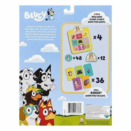 Best Pirce โญ Unbranded Disney's Bluey Bingo's Bingo Card Game, School Friends ๐ - Image 4