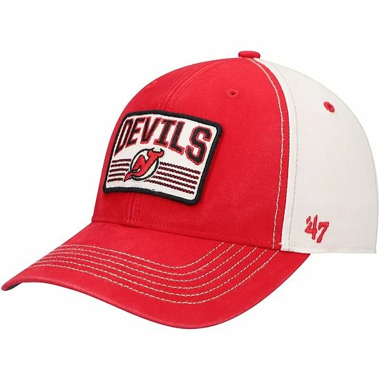Top 10 ✔️ Unbranded Men's '47 Red New Jersey Devils Shaw MVP Adjustable Hat ✨ - Image 2