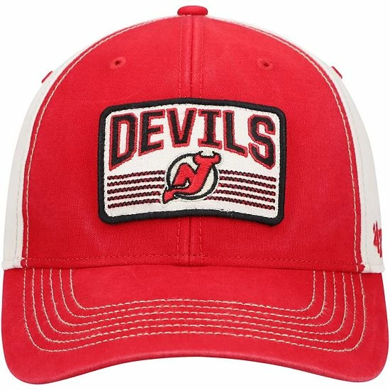 Top 10 ✔️ Unbranded Men's '47 Red New Jersey Devils Shaw MVP Adjustable Hat ✨ - Image 3