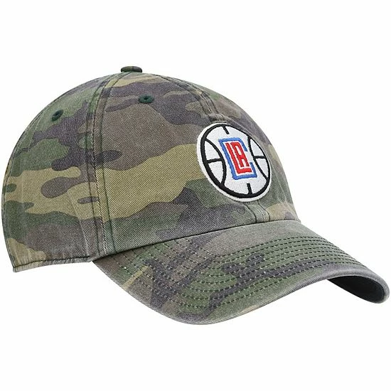Outlet 🛒 Unbranded Men's '47 Camo LA Clippers Clean Up Adjustable Hat 😉 - Image 2