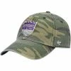 New 💯 Unbranded Men's '47 Camo Sacramento Kings Clean Up Adjustable Hat ✨