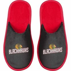 Discount 💯 Unbranded Men's FOCO Chicago Blackhawks Scuff Slide Slippers 🎉