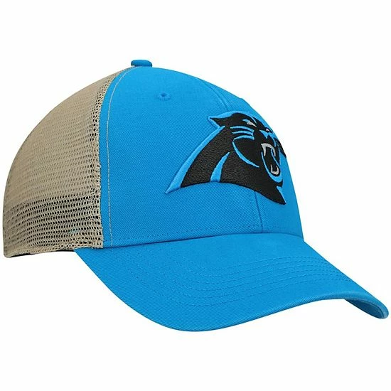 Best Sale ๐ฅ Unbranded Men's '47 Blue/Natural Carolina Panthers Flagship MVP Trucker Snapback Hat ๐ฅฐ - Image 4