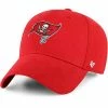 Wholesale 🎉 Unbranded Preschool '47 Red Tampa Bay Buccaneers Basic Team MVP Adjustable Hat 🔥