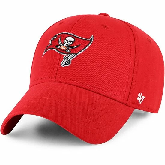 Wholesale 🎉 Unbranded Preschool '47 Red Tampa Bay Buccaneers Basic Team MVP Adjustable Hat 🔥 - Image 2