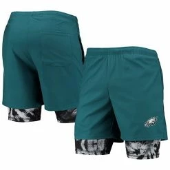 Best Pirce ✔️ Unbranded Men's FOCO Midnight Green Philadelphia Eagles Running Shorts 😍