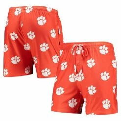 Best reviews of 🤩 Unbranded Men's Concepts Sport Orange Clemson Tigers Flagship Allover Print Jam Shorts ✔️