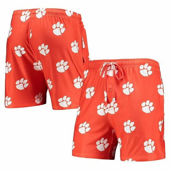 Best reviews of 🤩 Unbranded Men's Concepts Sport Orange Clemson Tigers Flagship Allover Print Jam Shorts ✔️ - Image 2
