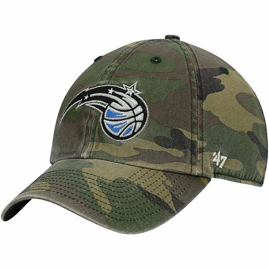 Promo 🧨 Unbranded Men's '47 Camo Orlando Magic Clean Up Adjustable Hat 🧨 - Image 2