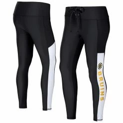Best deal 👏 Unbranded 👩 Women's WEAR By Erin Andrews Black Boston Bruins Leggings 👍