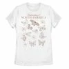 Deals 🤩 Unbranded Juniors' Watercolor Butterfly Chart Graphic Tee ⭐