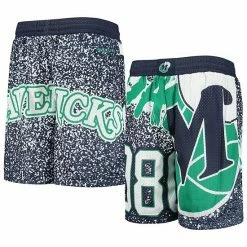 Budget 🤩 Unbranded Youth Mitchell & Ness Navy Dallas Mavericks Hardwood Classics Jumbotron Shorts 🥰