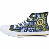 Best reviews of 🧨 Unbranded Youth FOCO Navy Milwaukee Brewers Repeat Wordmark High Top Canvas Allover 👟 Sneakers 🧨