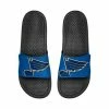 Discount ✔️ Unbranded Youth FOCO St. Louis Blues Colorblock Big Logo Legacy Slide 🩴 Sandals 🔥