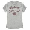Deals 🌟 Unbranded Juniors' Fifth Sun "Weekend Forecast" Football Stamp Tee 😍