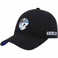 Brand new 🛒 Unbranded Men's Mitchell & Ness Black Kansas City Wiz Adjustable Hat 🎁