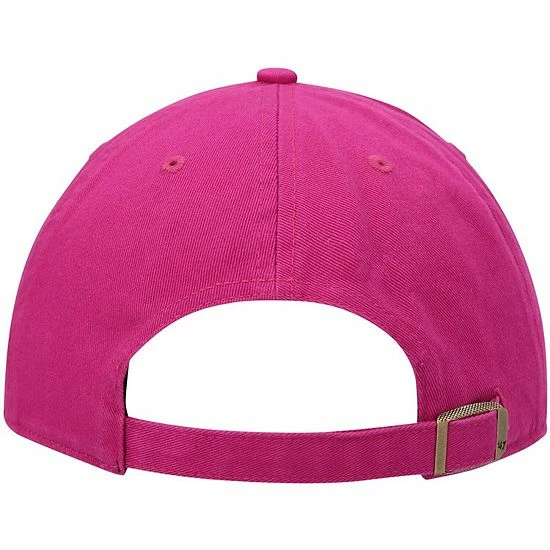 Discount โค๏ธ Unbranded Men's '47 Pink San Francisco Giants Periwinkle Orchid Undervisor Clean Up Adjustable Hat ๐ - Image 4