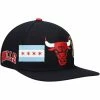 Top 10 🎉 Unbranded Men's Pro Standard Black Chicago Bulls Double Logo Snapback Hat 🧨