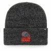 Cheapest 👏 Unbranded Men's '47 Heathered Charcoal Cleveland Browns Brain Freeze Tonal Cuffed Knit Hat ✨