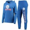 Coupon ❤️ Unbranded 👩 Women's Concepts Sport Royal Philadelphia 76ers Pullover Hoodie & Pants Sleep Set 👏