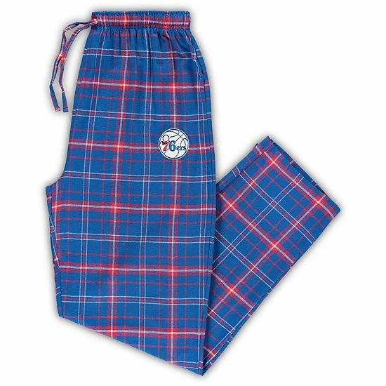 Best deal ❤️ Unbranded Men's Concepts Sport Royal/Red Philadelphia 76ers Big & Tall Ultimate Pants 💯 - Image 2
