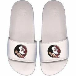Brand new ⭐ Unbranded Men's ISlide White Florida State Seminoles Primary Motto Slide 🩴 Sandals 😍