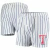 Outlet 👏 Unbranded Men's Concepts Sport White Texas Rangers Vigor Boxer Shorts 🤩