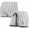 Discount ⭐ Unbranded 👩 Women's Concepts Sport White Colorado Rockies Vigor Pinstripe Sleep Short 🎉