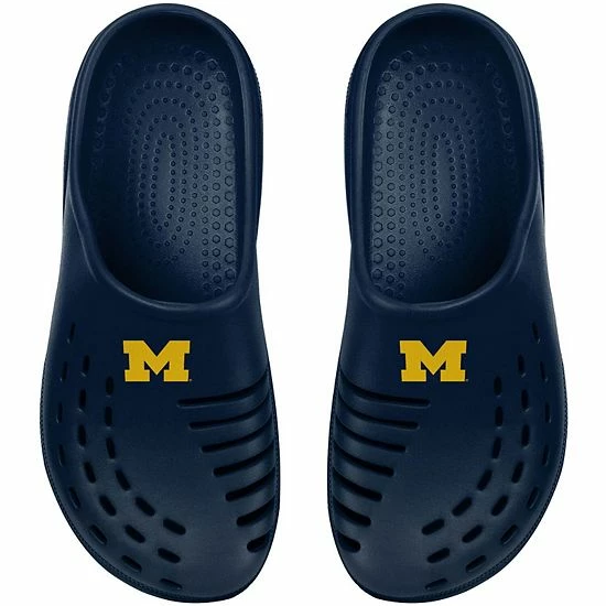 Hot Sale โ๏ธ Unbranded Youth FOCO Navy Michigan Wolverines Sunny Day Clogs ๐ - Image 2
