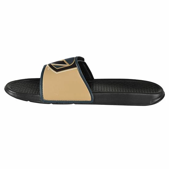 Promo 🔥 Unbranded Youth FOCO Vegas Golden Knights Colorblock Big Logo Legacy Slide 🩴 Sandals ✨ - Image 3