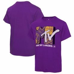 Best Sale ✨ Unbranded Men's Junk Food Purple Los Angeles Lakers NBA X MTV I Want My T-Shirt 😉